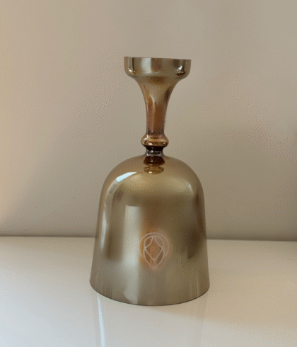 Kristall-Klangschale Bronze Balance Kelch