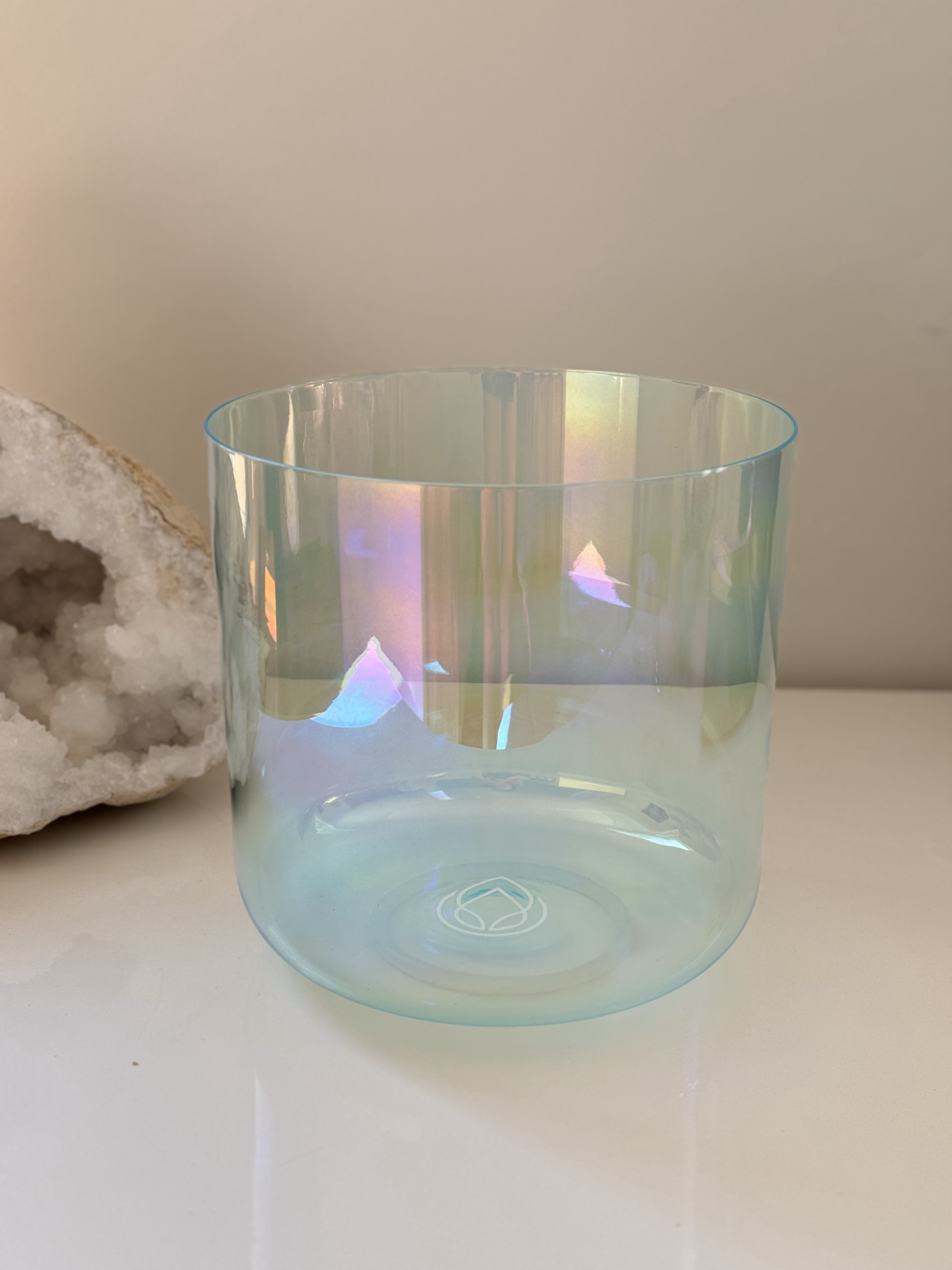 Kristall-Klangschale Aqua Alignment 8"