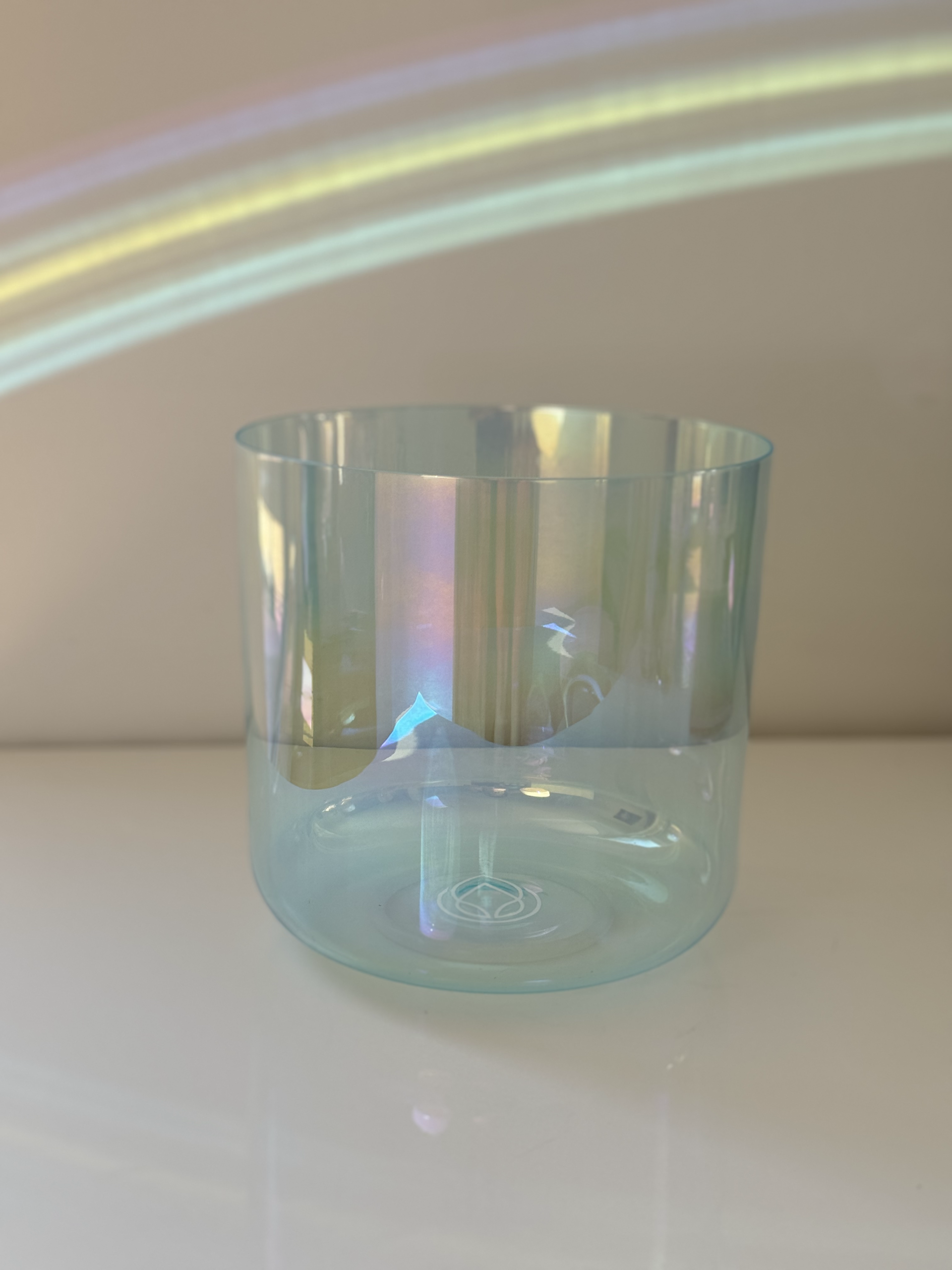 Kristall-Klangschale Aqua Alignment 8" - Image 2